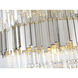 Canada 60 Light 43.4 inch Chrome Chandelier Ceiling Light